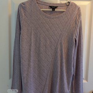 Simply Vera Wang Purple Tunic Top Size Medium